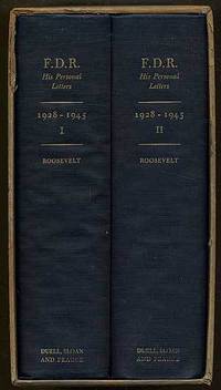 F.D.R. His Personal Letters - 2 volume set