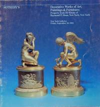 Decorative Works Of Art, Paintings & Furniture: Property From The Estate Of Raymond P. Sloan, September 30, 1983