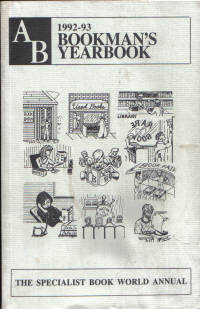 AB Bookman's Yearbook 1992-93