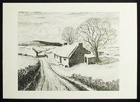 Christmas/New Year's Card with Illustrations by John DePol: In Northern Ireland, 1944