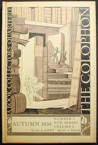 The Colophon New Series: A Quarterly for Bookmen--Autumn 1935 Vol. 1 No. 2