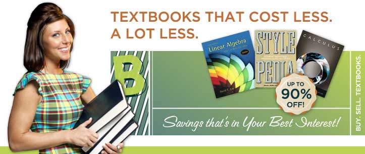 used textbook promo