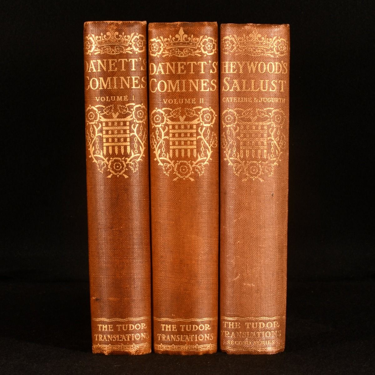 Thomas Danett; Thomas Heywood; Charles Whibley [Intro.] - The History of Comines (1596) and Sallust: The Conspiracy of Catiline and the War of Jagurtha (1608)