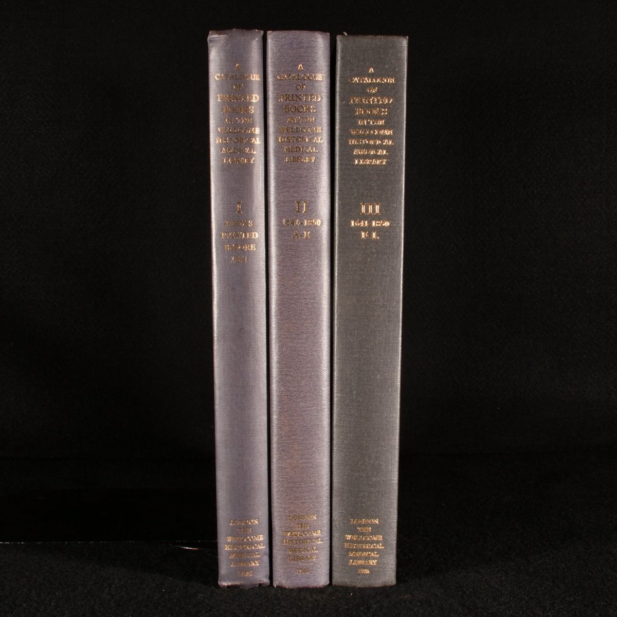 H. R. Denham; Sir Henry Hallett Dale - A Catalogue of Printed Books in the Wellcome Historical Medical Library