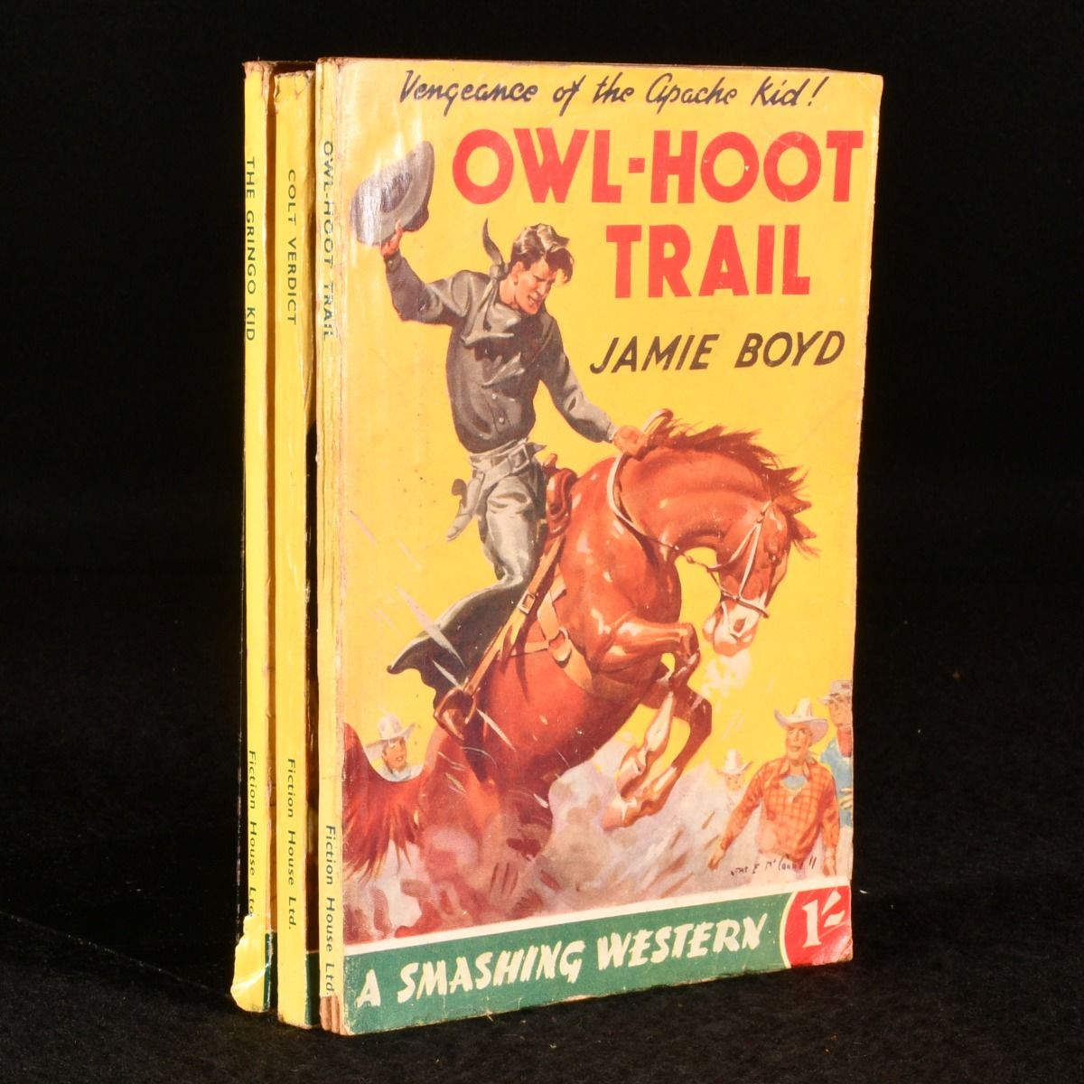 Jamie Boyd; Webb Anders; Pete Tolson - Colt Verdict, Owl-Hoot Trail, and the Gringo Kid
