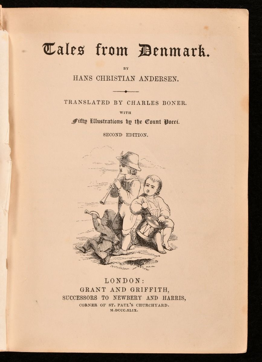 Hans Christian Andersen; Charles Boner - Tales from Denmark