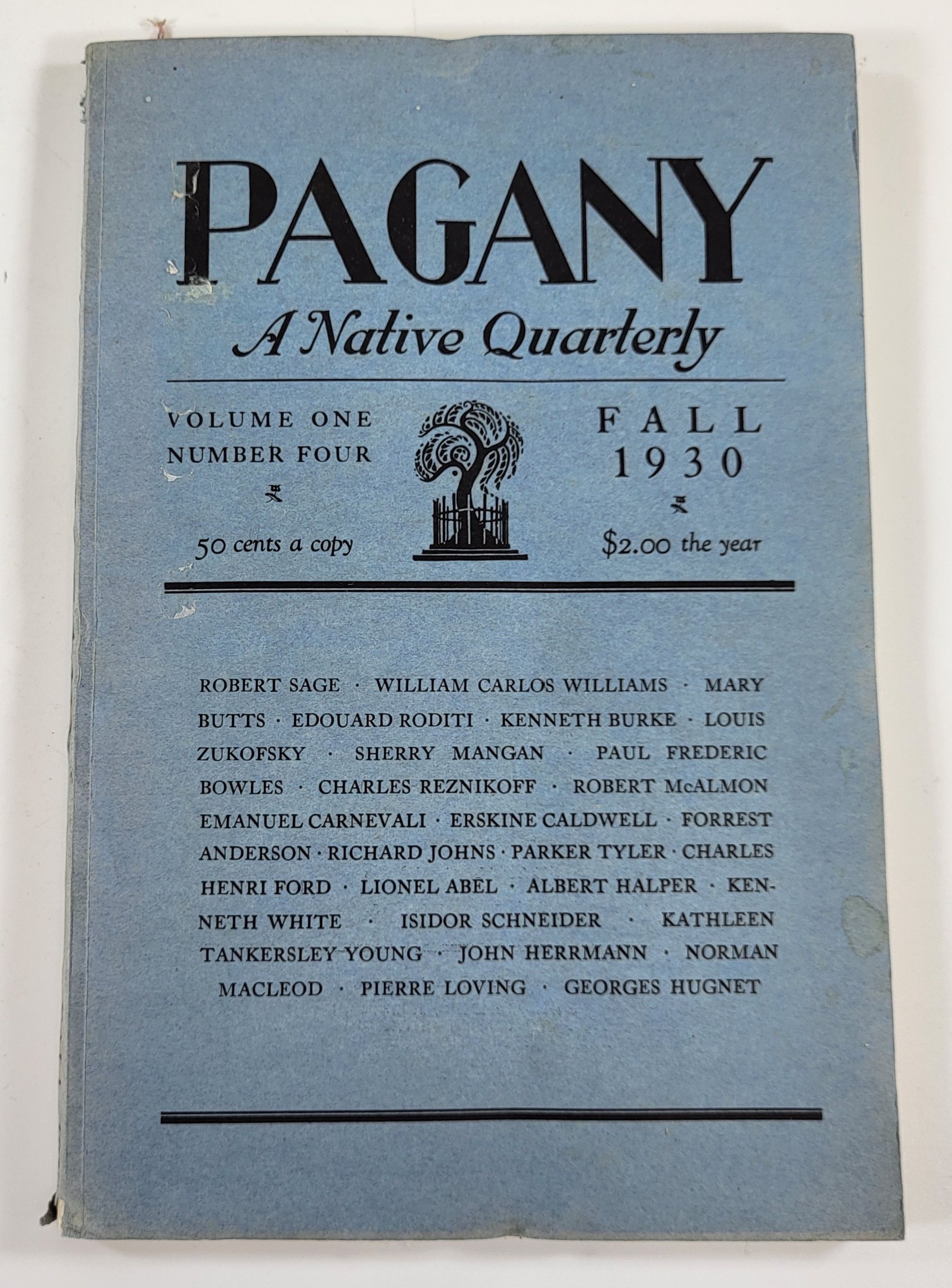 Image for Pagany: A Native Quarterly. Volume I, Number 4, October - December 1930 Pagany: A Native Quarterly. Volume I, Number 4, October - December 1930