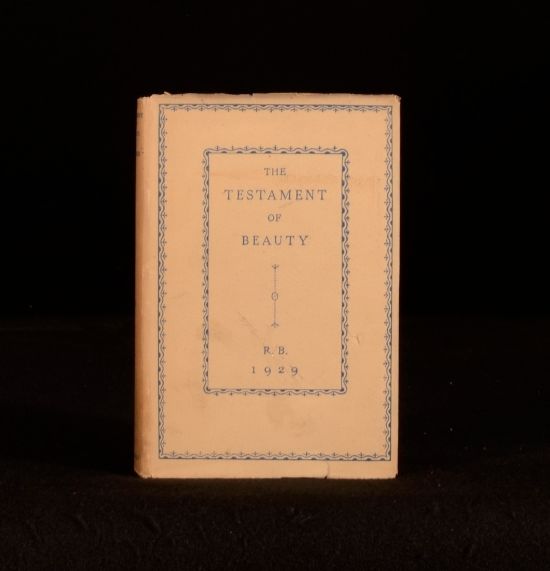 Robert Bridges - The Testament of Beauty a Poem in Four Books