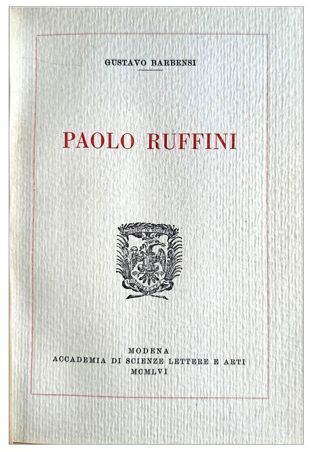Image for Paolo Ruffini. Paolo Ruffini.