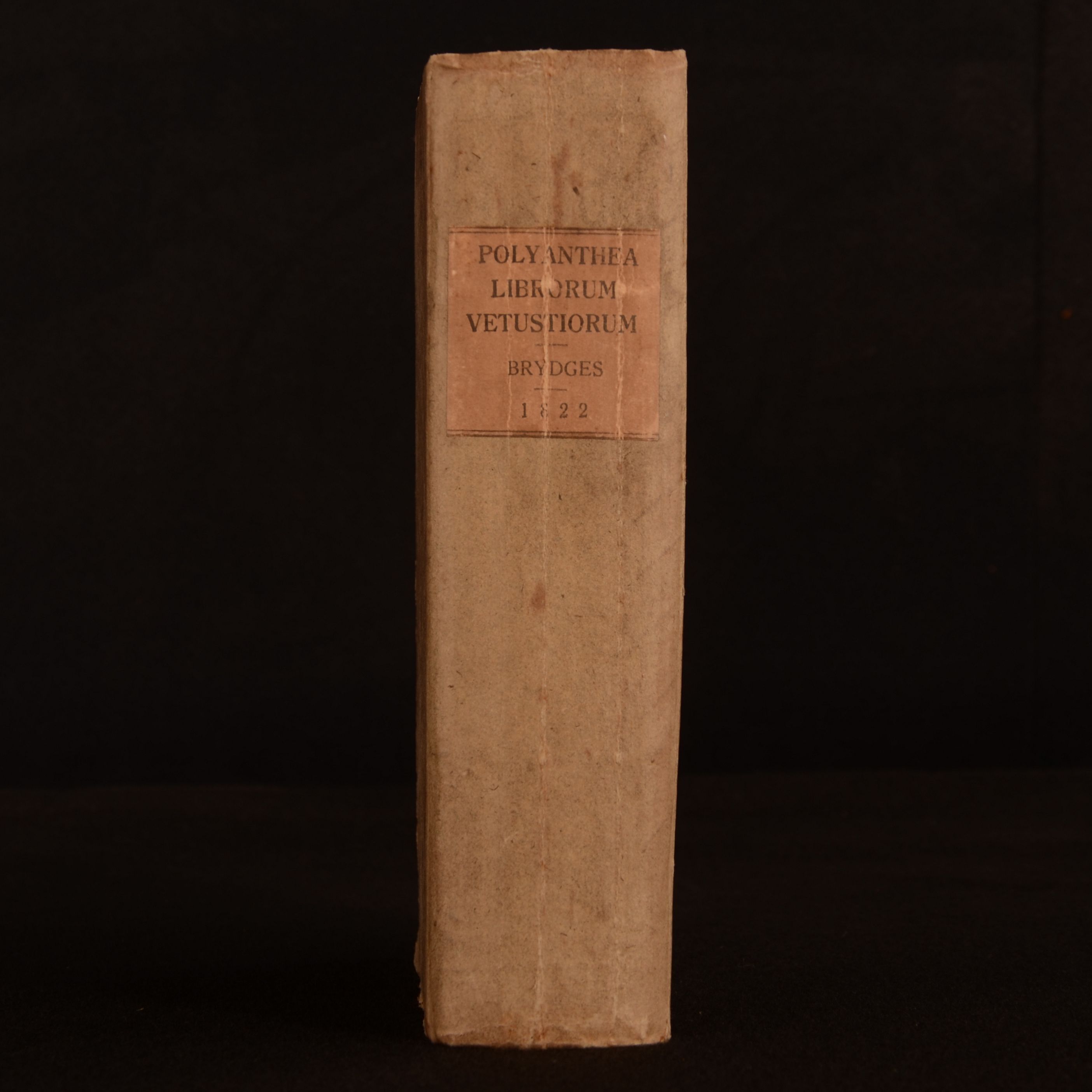 [Sir Samuel Egerton Brydges] - Polyanthea Librorum Vetustiorum, Italicorum, Gallicorum, Hipanicorum, Anglicanorum, Et Latinorum.