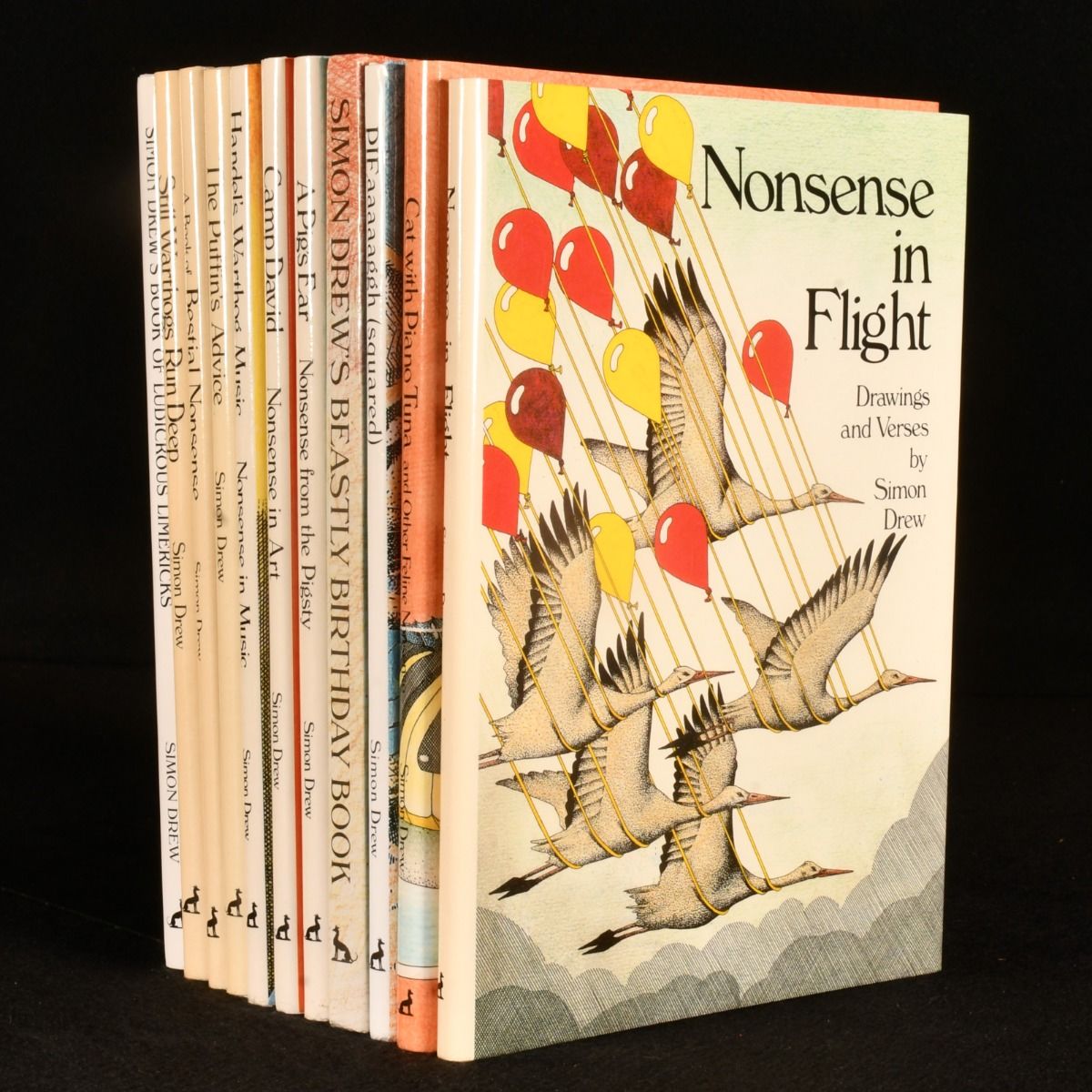 Simon Drew - Eleven Volumes of Drawings and Verses by Simon Drew