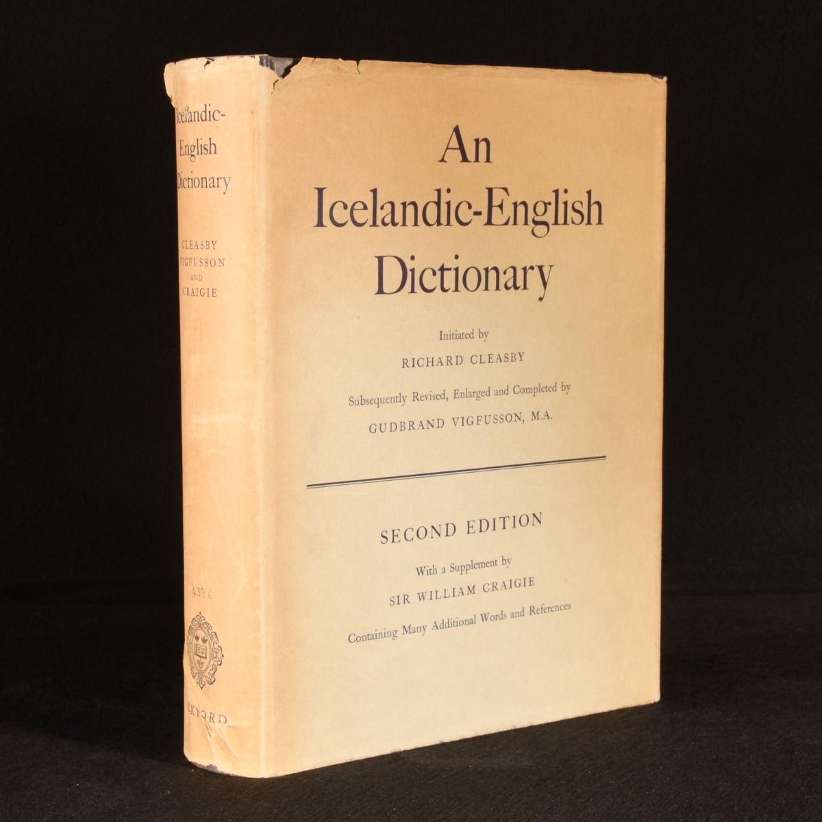 Richard Cleasby; Gudbrand Vigfusson [revised]; Sir William A. Craigie - An Icelandic-English Dictionary
