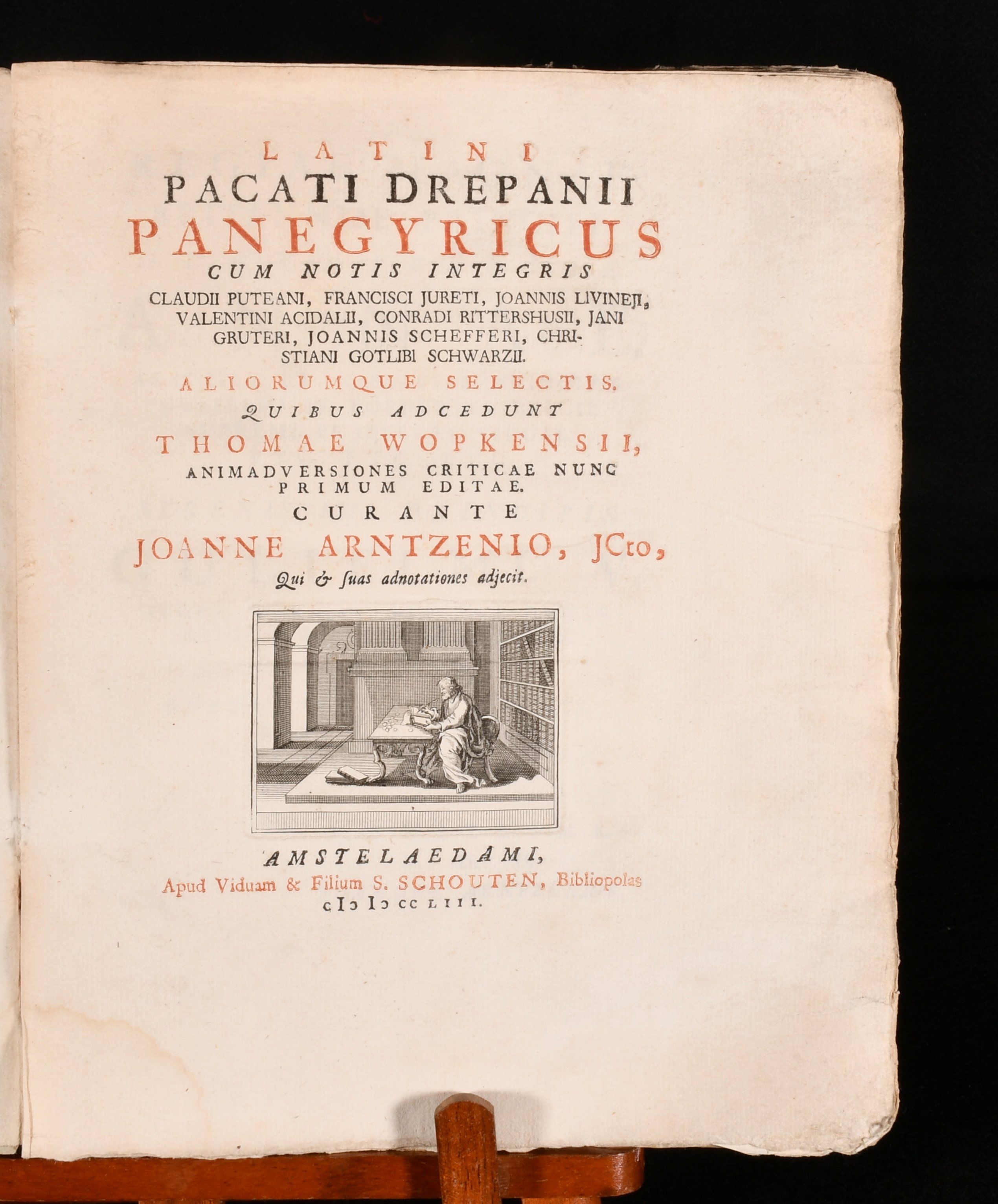 Latinius Pacatus Drepanius - Panegyricus Cum Notis Integris Arntzenio