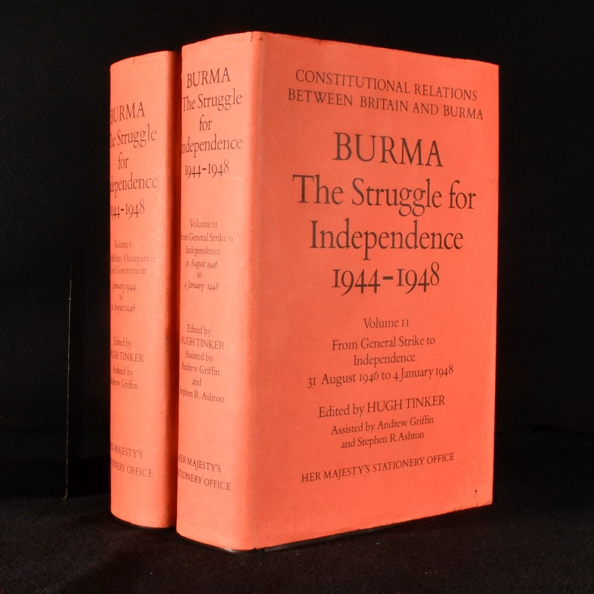 Hugh Tinker [ed.] - Burma, the Struggle for Independence 1944-1948