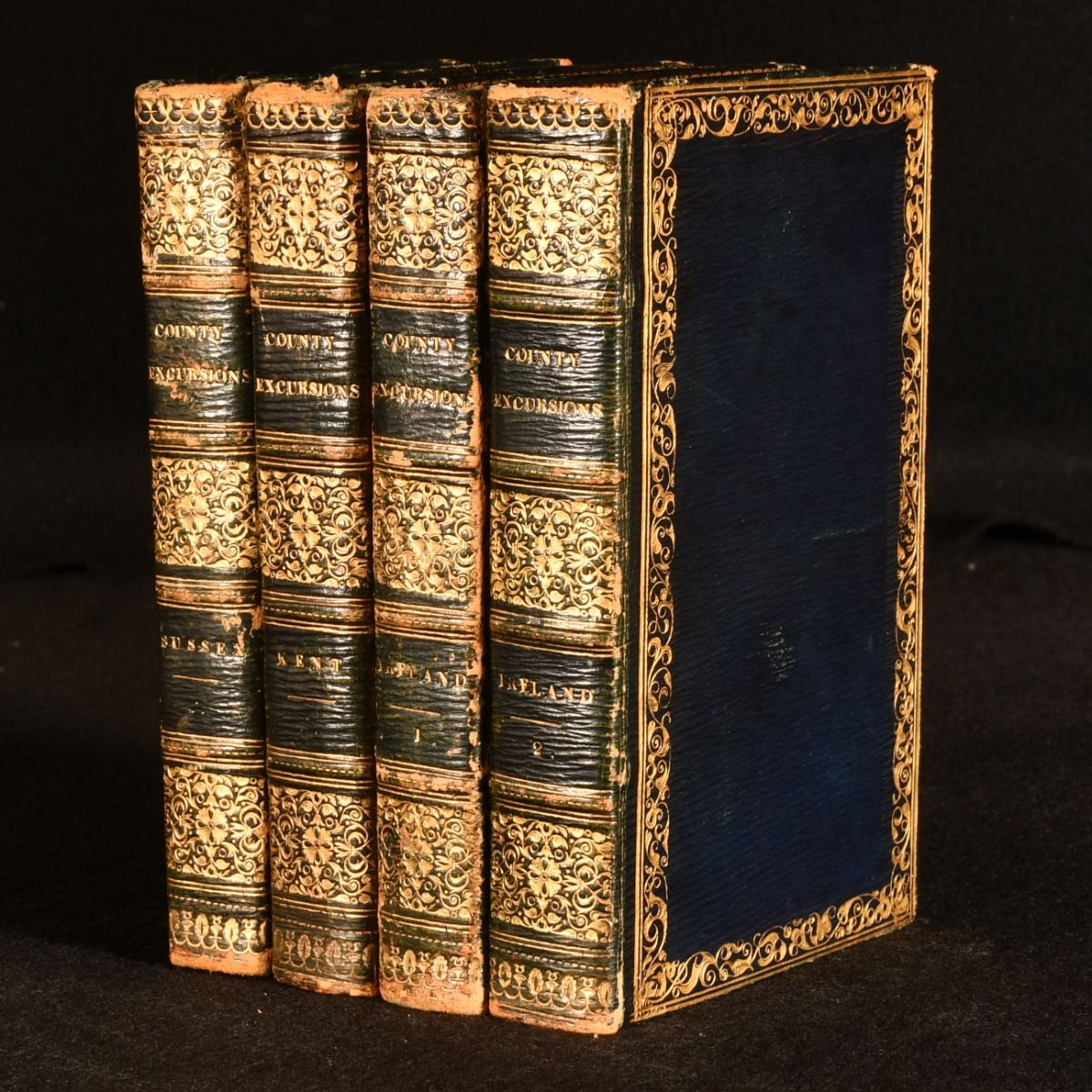 [Thomas Cromwell] - Excursions Through Ireland, Kent and Sussex: Comprising Brief Historical and Topographical Delineations; Together with Descriptions of the Residences of the Nobility and Gentry, Remains of Antiquity, and Other Interesting Subjects of Curiosity Forming a Complete Guide for the Traveller & Tourist.