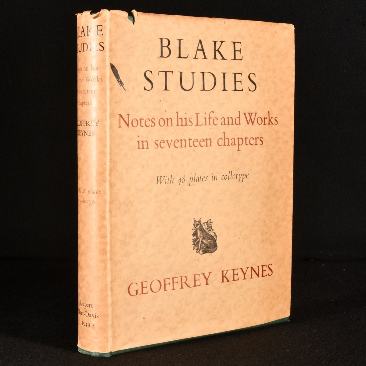 Geoffrey Keynes - Blake Studies, Notes on His Life and Works