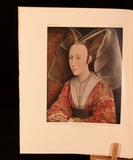 Sir Martin Conway - Catalogue of the Loan Exhibition of Flemish and Belgian Art: Burlington House, London 1927