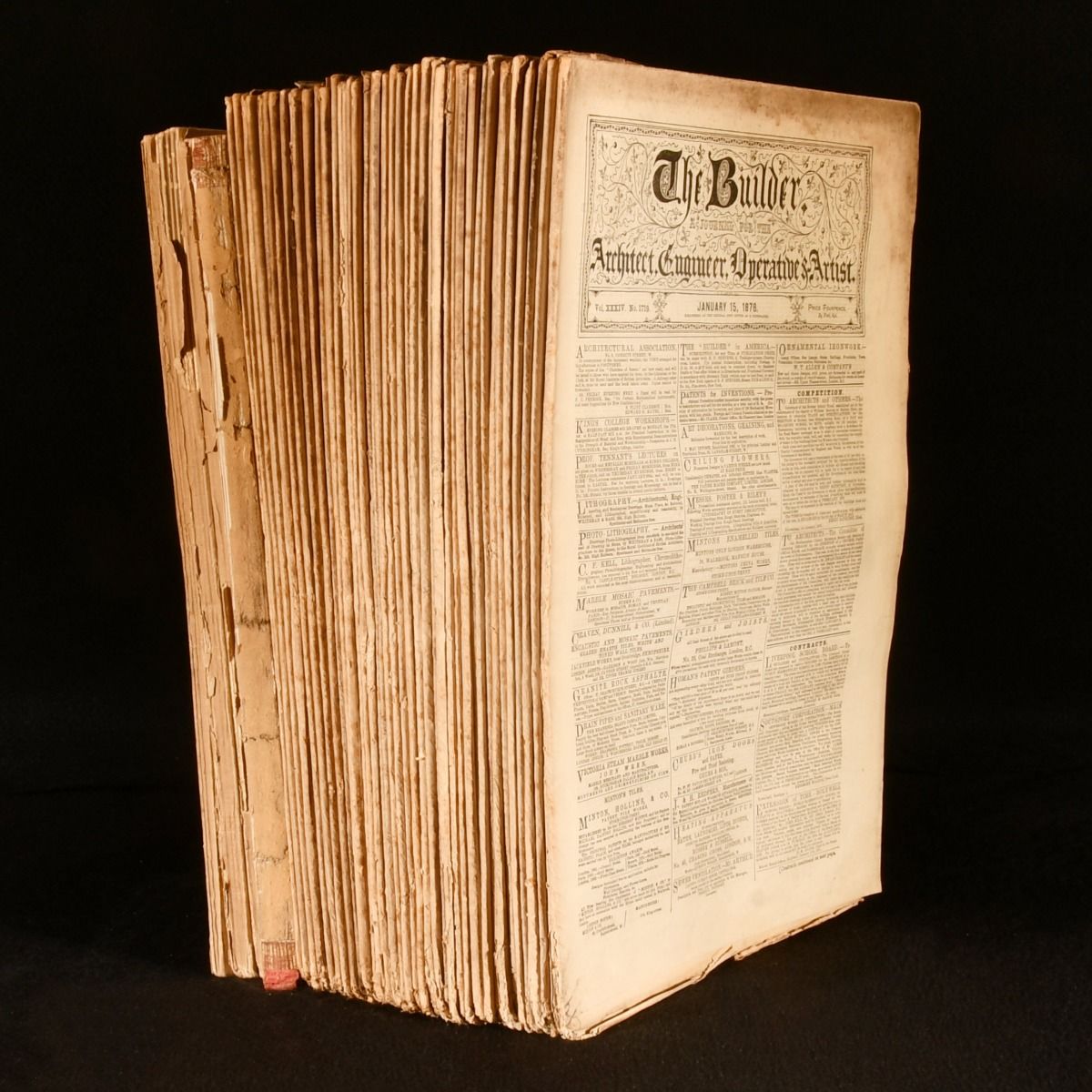 George Godwin [ed.] - The Builder, an Illustrated Weekly Magazine for the Architect, Engineer, Operative, and Artist