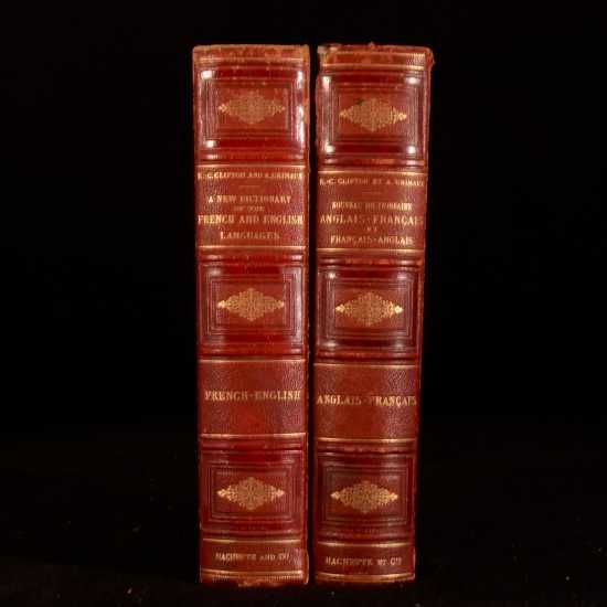 E. C. Clifton; Adrien Grimaux - Nouveau Dictionnaire Francais-Anglais Et Anglais-Francais