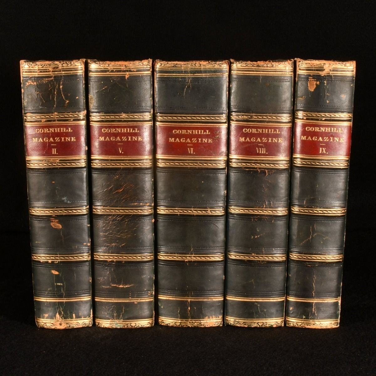 William Makepeace Thackeray [ed.] - The Cornhill Magazine. Vols II, V-VI, and VIII-IX. July 1860 to June 1864.