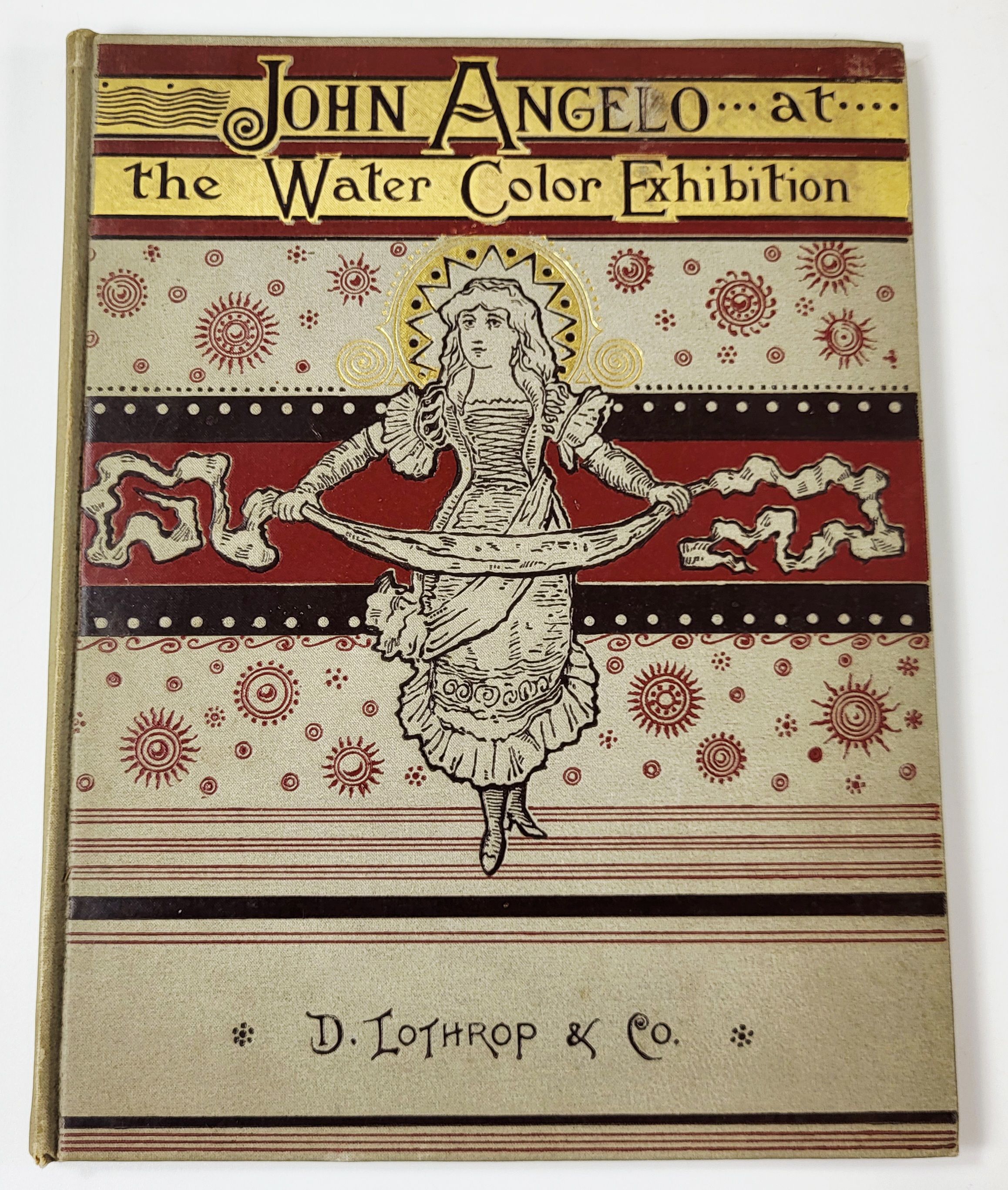 John Angelo at the Water Color Exhibition