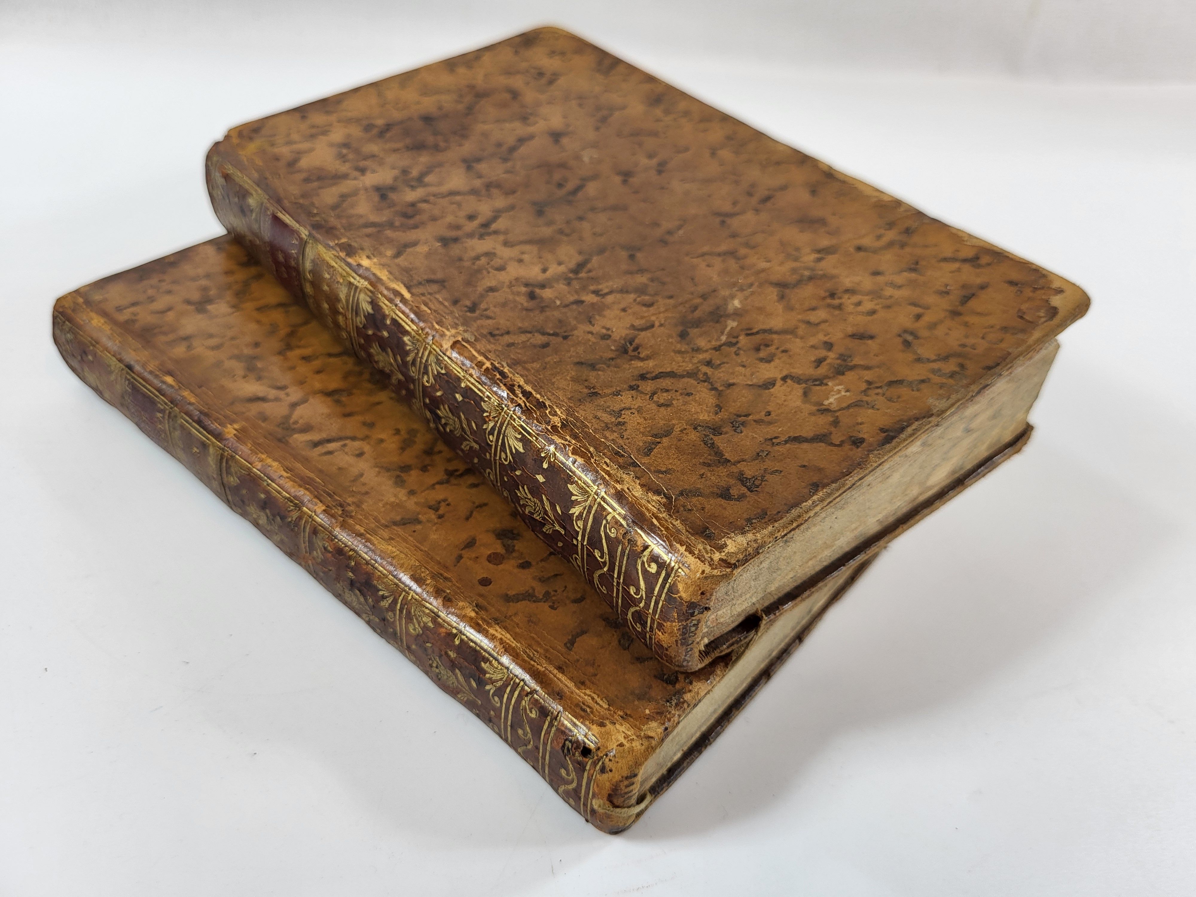 Le Pensees De J. J. Rousseau, Citoyen De Geneve. Tome Premier and Second