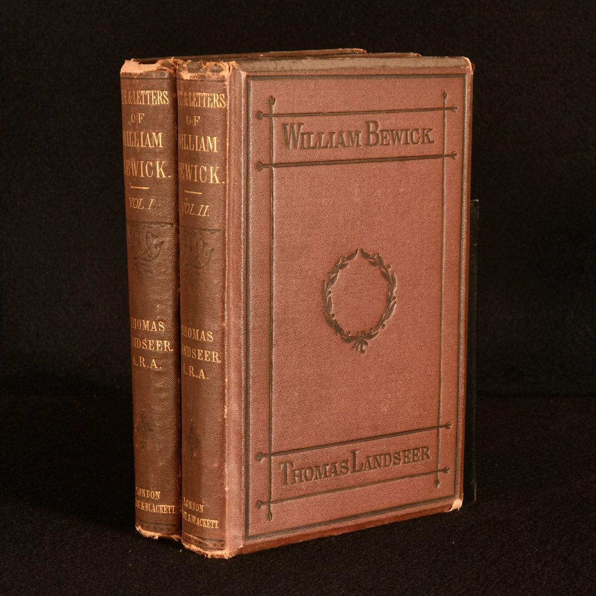 William Bewick; Thomas Landseer [editor] - Life and Letters of William Bewick (Artist)