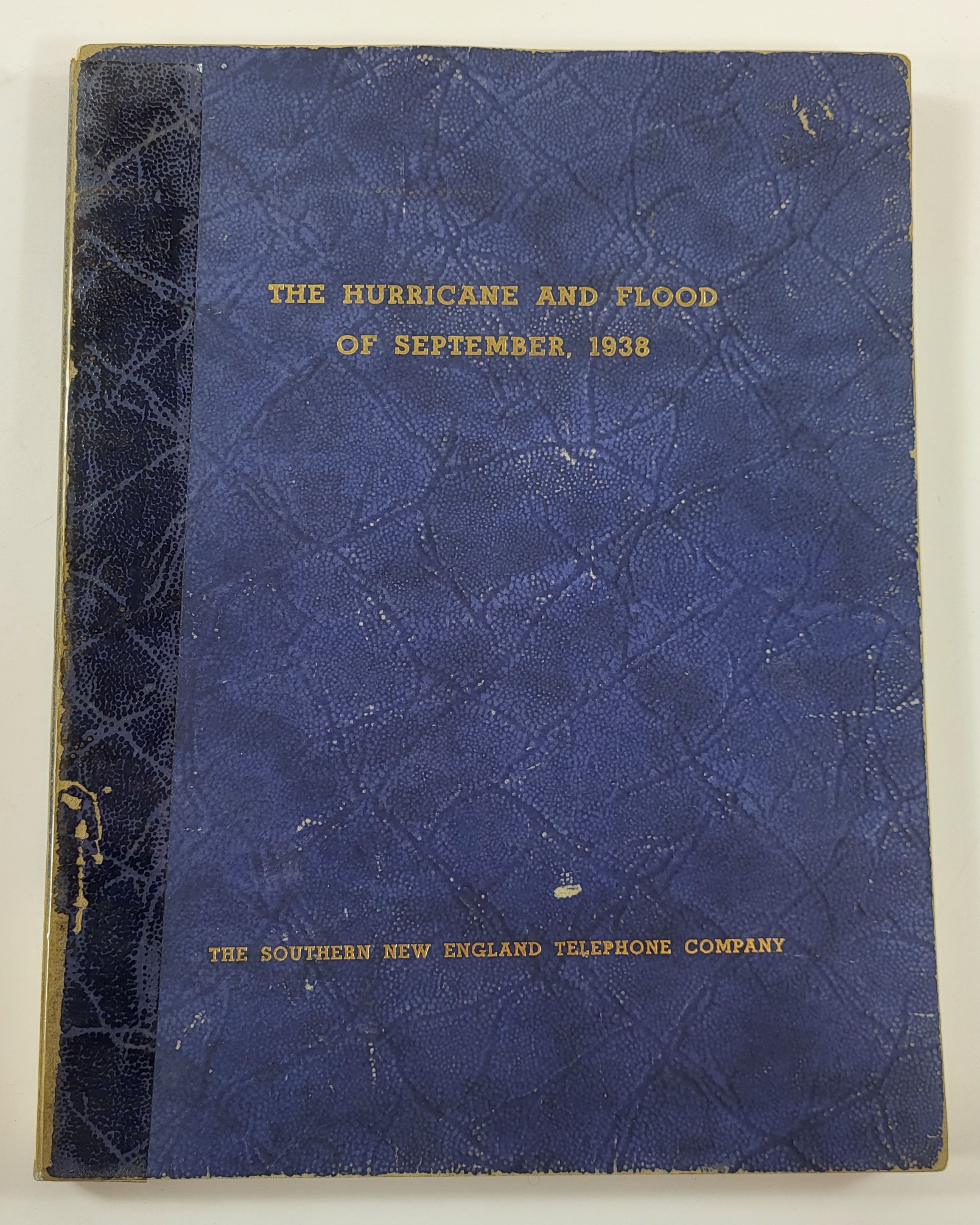 The Hurricane and Flood of September 1938