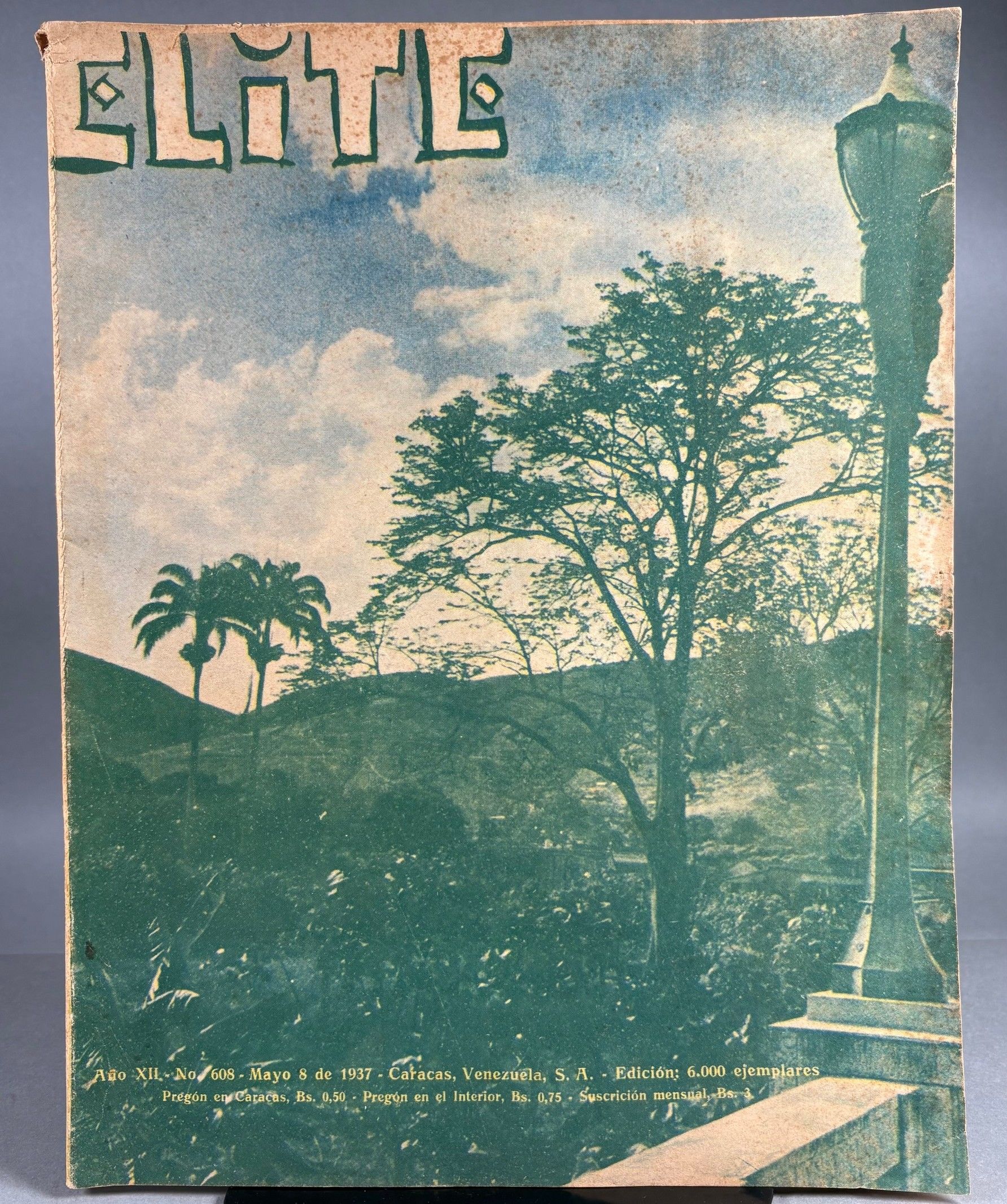 Revista Elite, Ano XII. - No. 608 - Mayo 8 de 1937 [Venezuela]