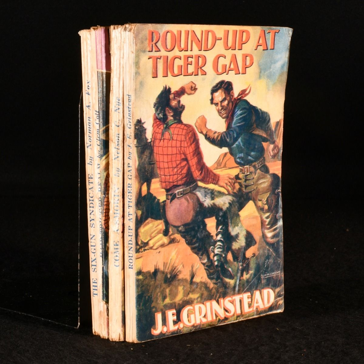 Norman A. Fox; Nelson C. Nye; J.E. Grinstead; Glen Colt - Select Westerns by T.A. And E. Pemberton