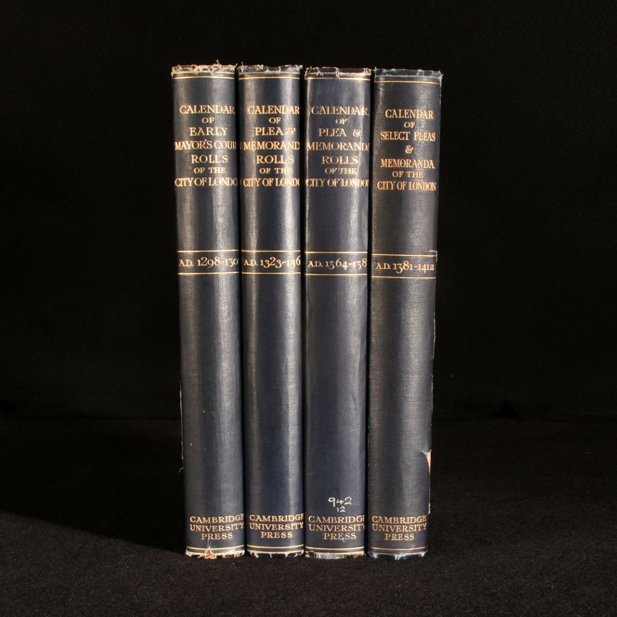 A. H. Thomas [ed.] - Calendar of Early Mayor&Apos;S Court Rolls, and Plea and Memoranda Rolls, Preserved Among the Archives of the Corporation of the City of London at the Guildhall: A.D. 1298-1412