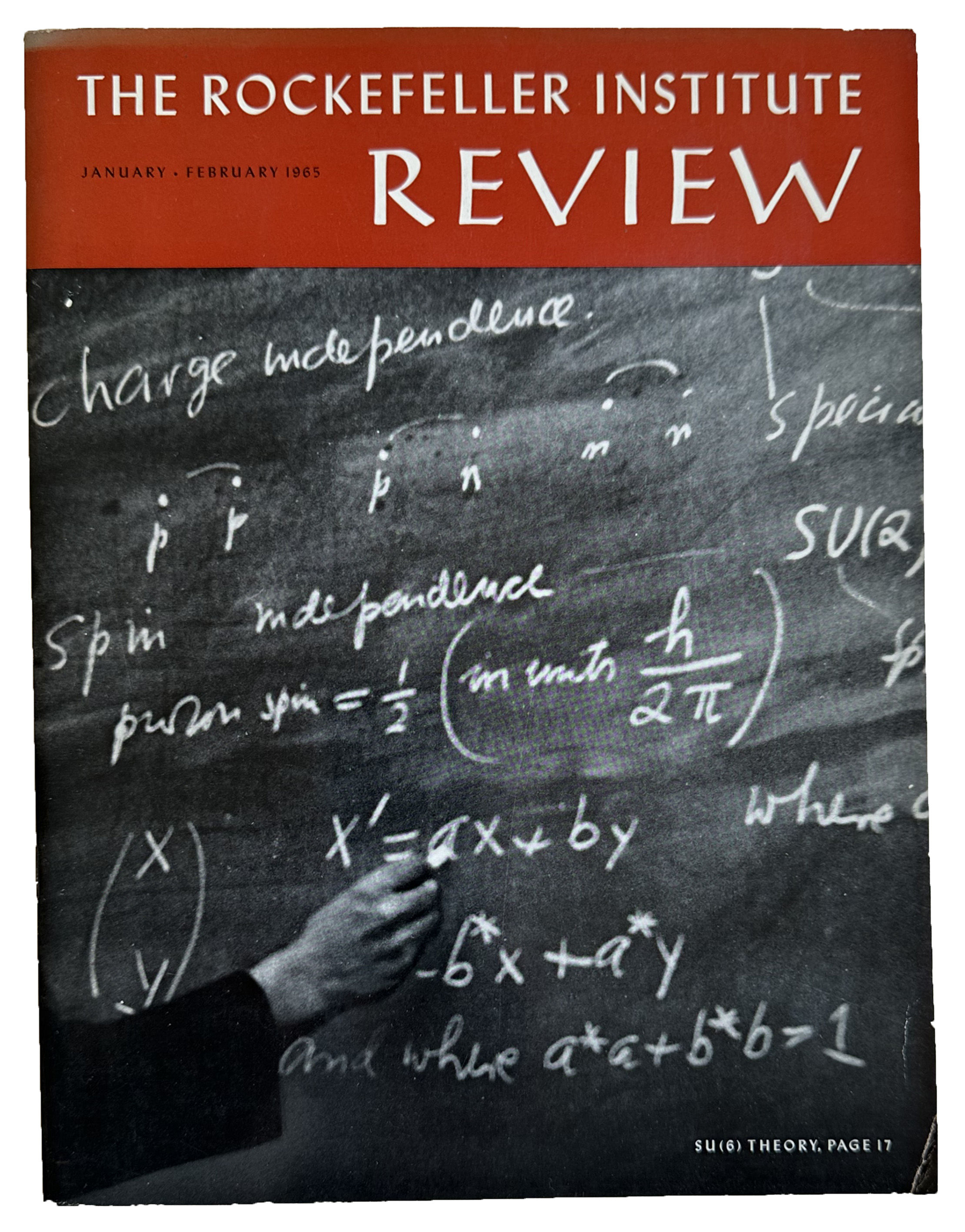 Dr. Pais presents SU(6) theory.