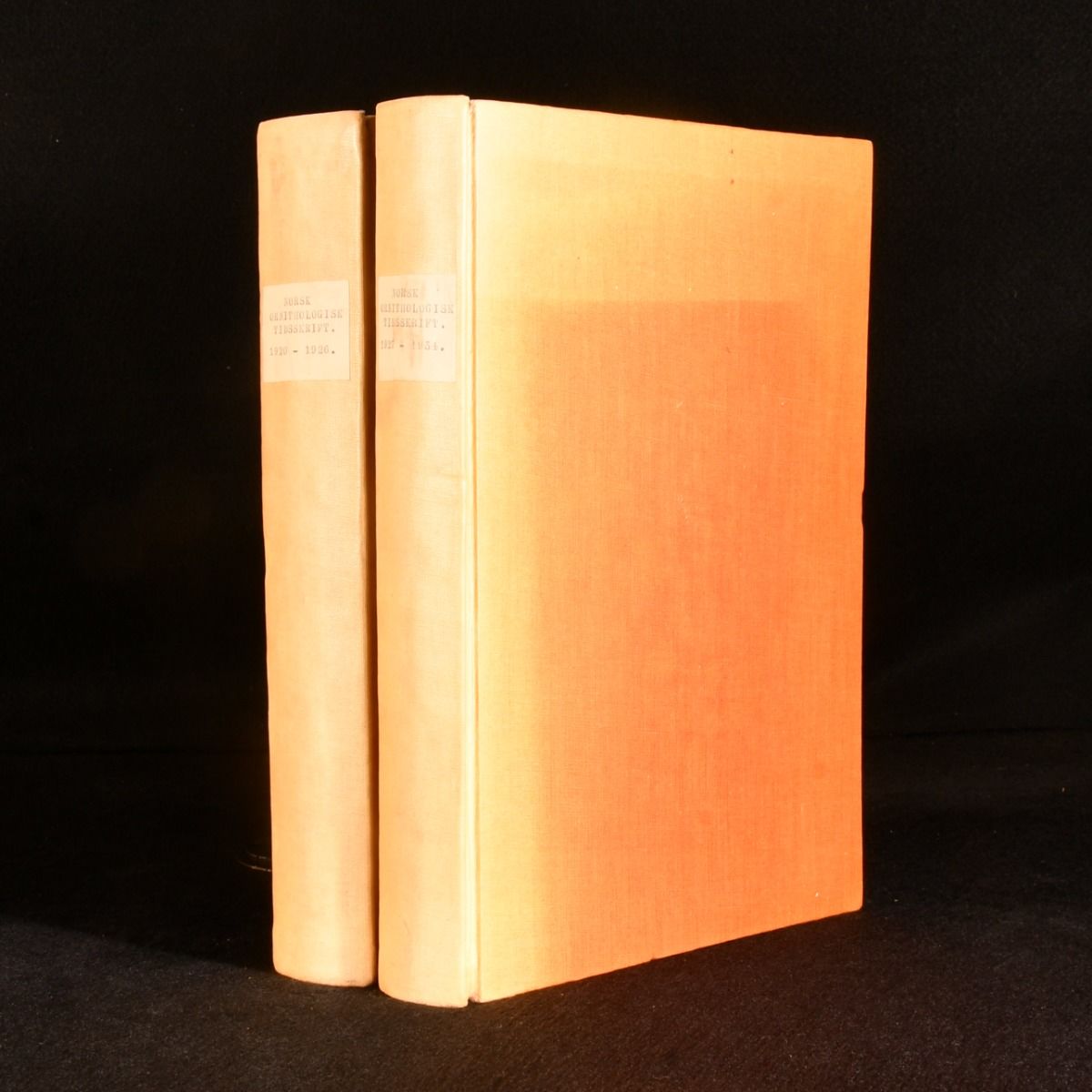 H. Tho. L. Schaanning [ed] - Norsk Ornithologisk Tidsskrift