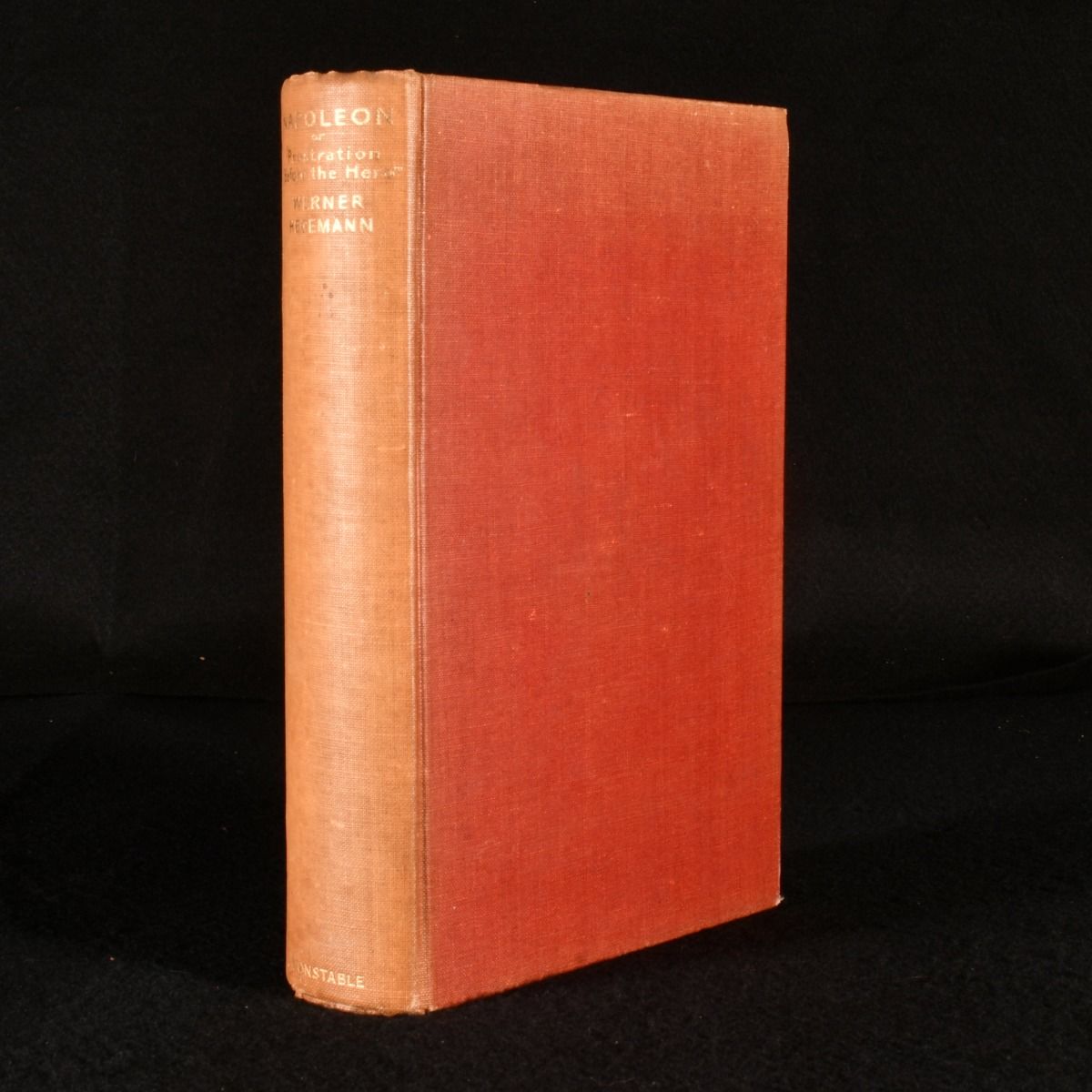 Werner Hegemann; Winifred Ray [trans.] - Napoleon or 