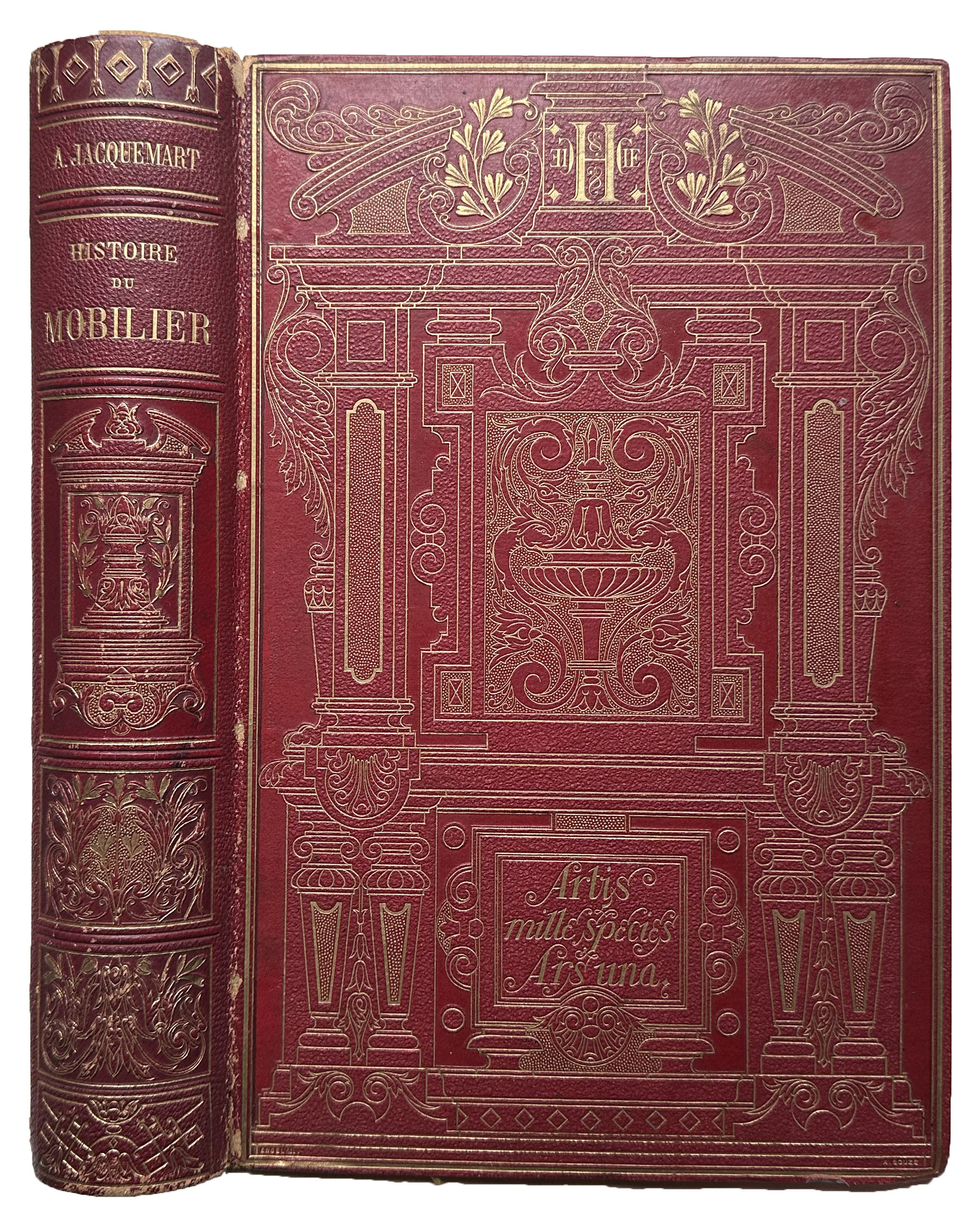 Histoire du Mobilier ; recherches et notes sur les objets d'art qui peuvent composer l'ameublement et les collections de l'homme du monde et du curieux.