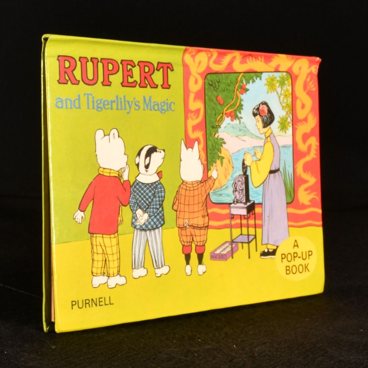  - Two Rupert the Bear Pop-Up Books