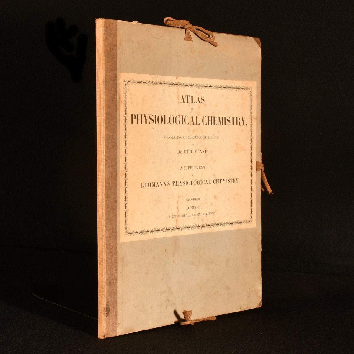 Dr. Otto Funke - Atlas of Physiological Chemistry: Consisting of Microscopic Figures