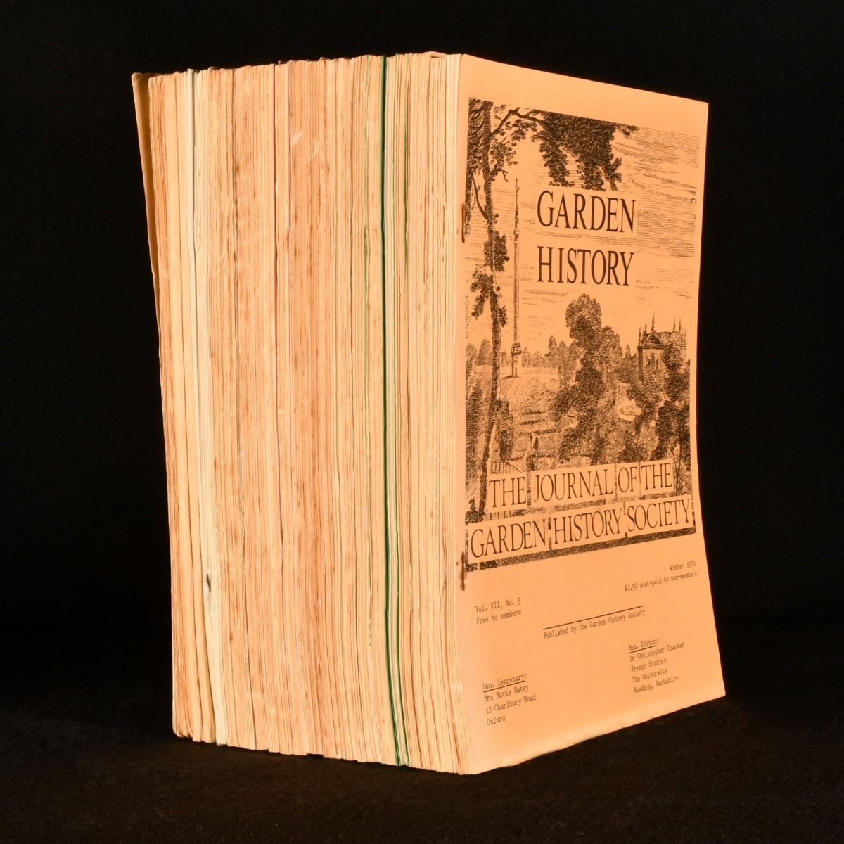 Christopher Thacker [ed.]; Various - Garden History: The Journal of the Garden History Society