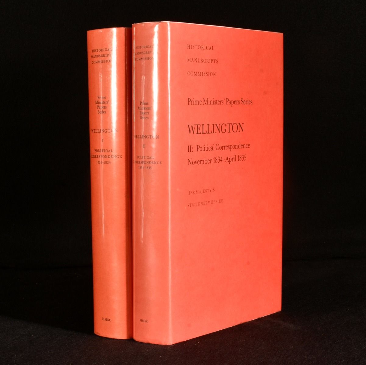 John Brooke; Julia Gandy; R. J. Olney; Julia Melvin [editors] - Prime Ministers&Apos; Paper Series: Wellington
