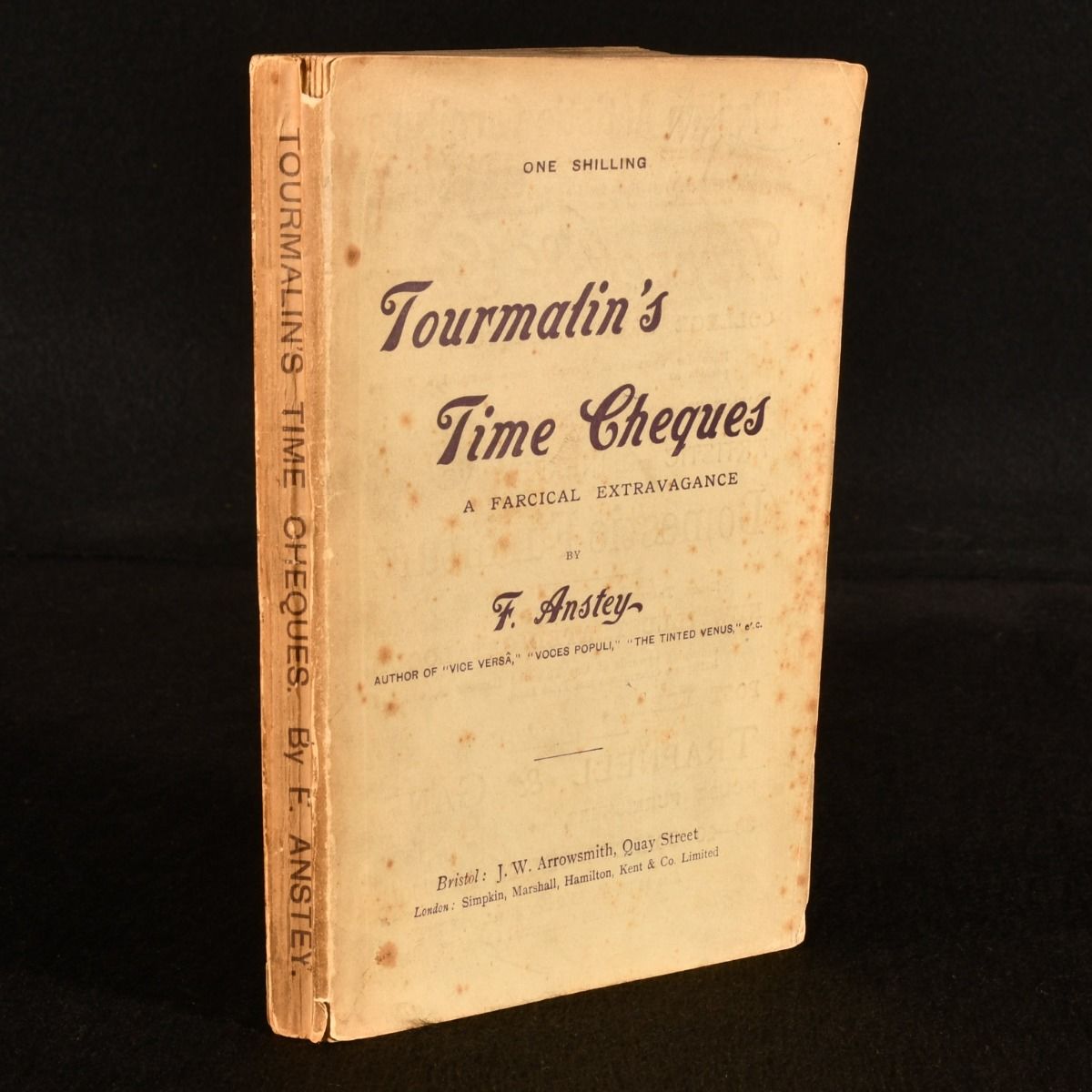 F. Anstey [Thomas Anstey Guthrie] - Tourmalin&Apos;S Time Cheques
