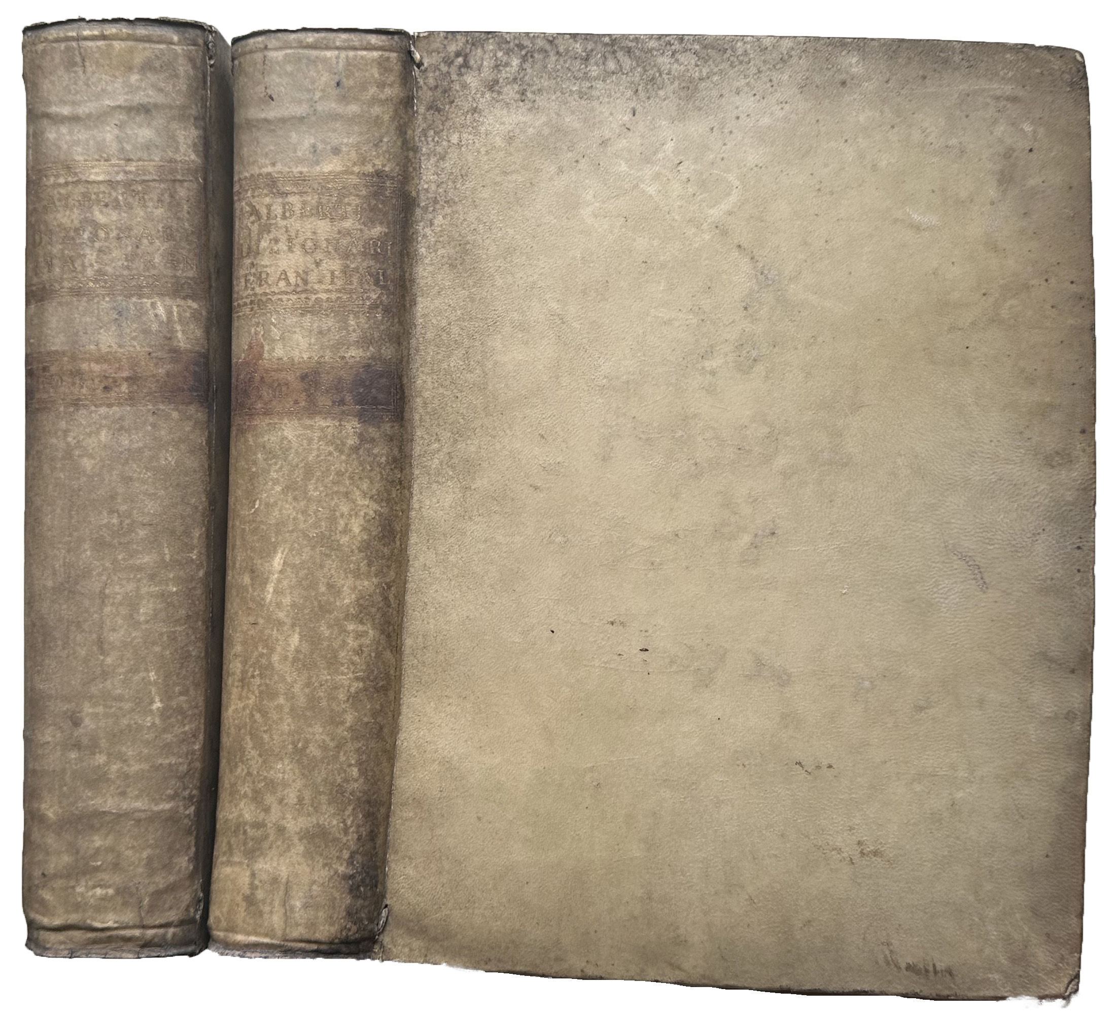 Nouveau dictionnaire Francois-Italien, compose sur les dictionnaires des Academies de France et de la Crusca. Enrichi de tous les termes propres des sciences et des arts . . . par M. l'abbe Francois D'Alberti De Villeneuve. Troisieme edition, corrigee et considerablement augmentee.
