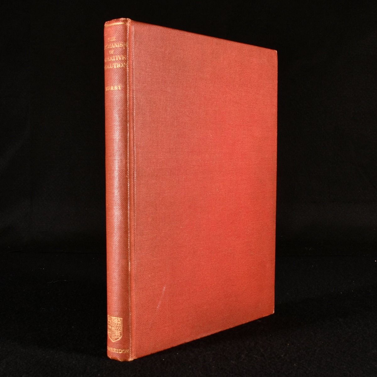 C. C. Hurst [Charles Chamberlain Hurst] - The Mechanism of Creative Evolution