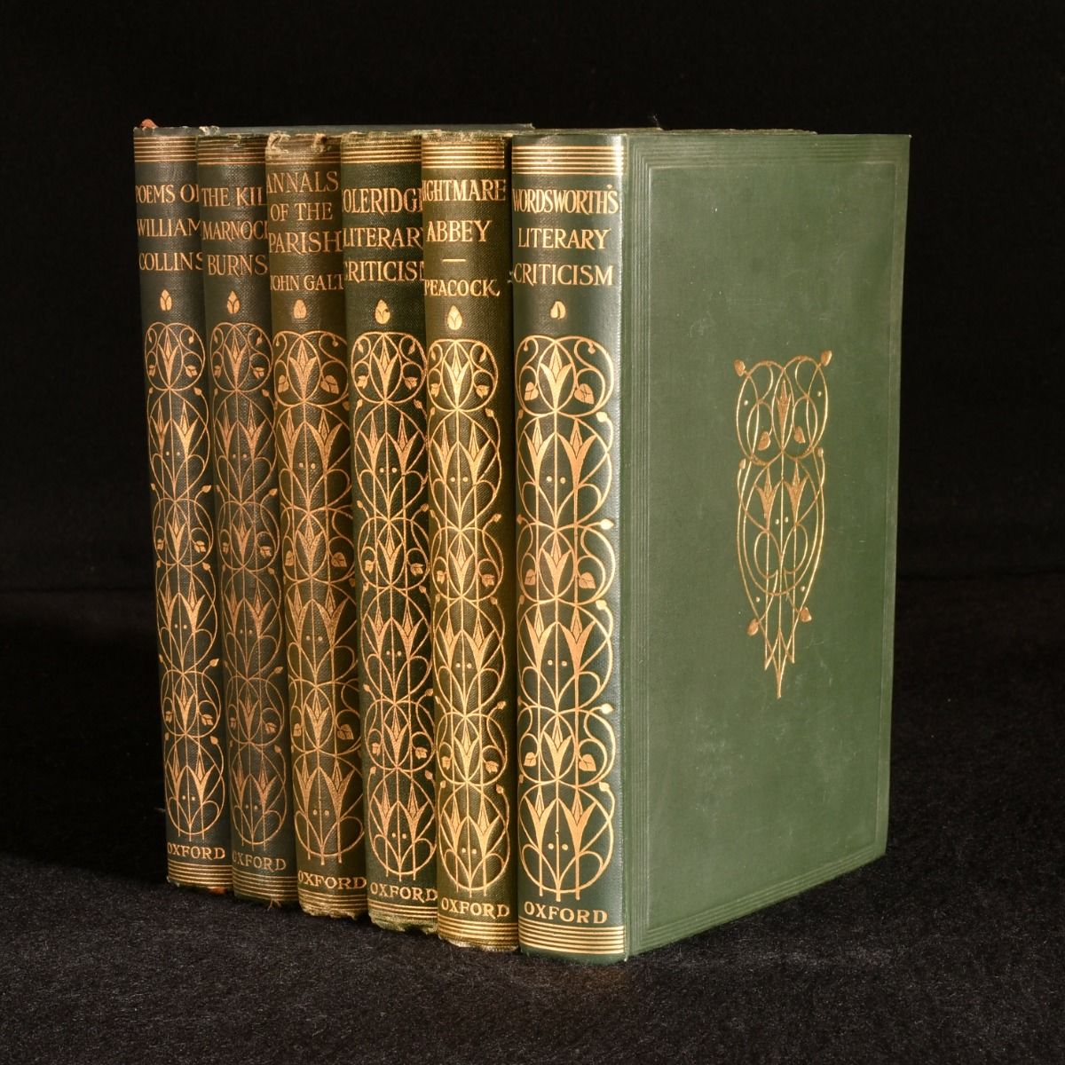 John Galt; Robert Burns; William Collins; Thomas Love Peacock; William Wordsworth; Samuel Taylor Coleridge - Works by Galt, Burns, Collins, Peacock, Coleridge and Wordsworth