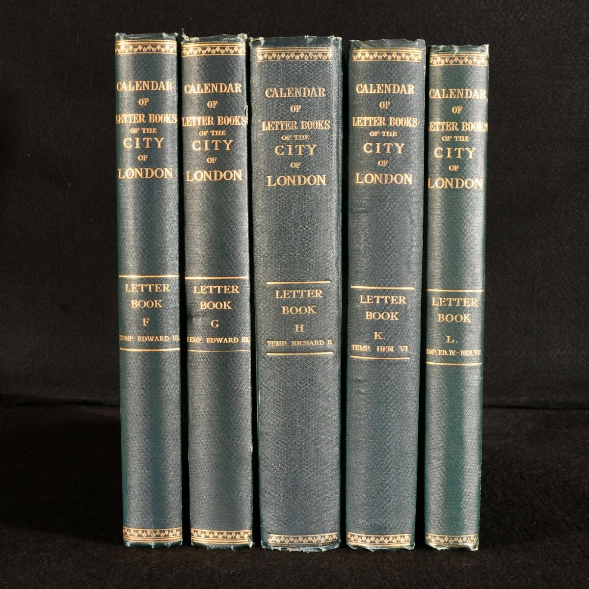 Reginald R. Sharpe [ed.] - Calendar of Letter-Books Preserved Among the Archives of the Corporation of the City of London at the Guildhall: F, G, H, K, L