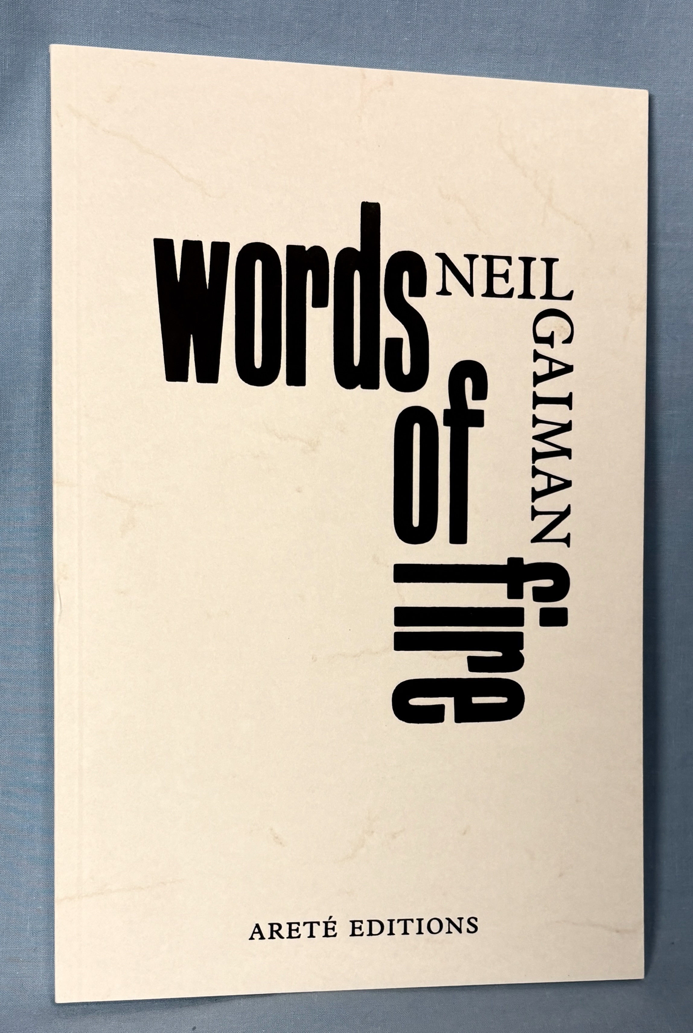 Words of Fire (Signed Limited Edition Out of Print)