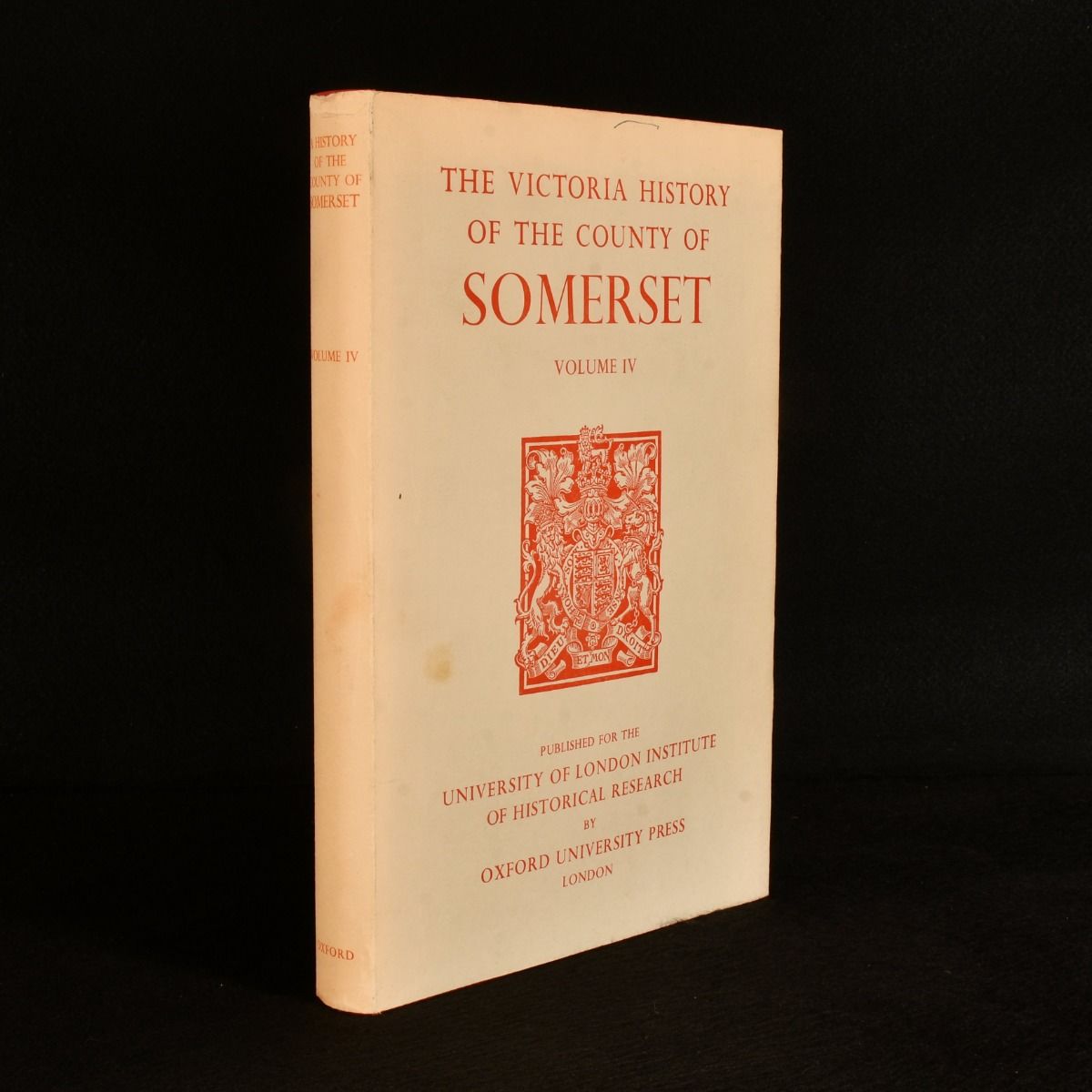 C. R. Elrington; R. W. Dunning [ed.] - A History of the County of Somerset Volume IV