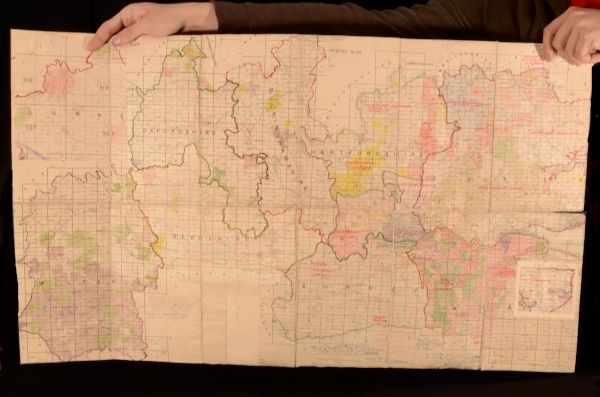 Anonymous - Ecclesiastical Map of the South of England