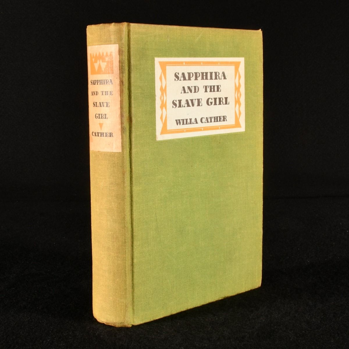 Willa Cather - Sapphira and the Slave Girl