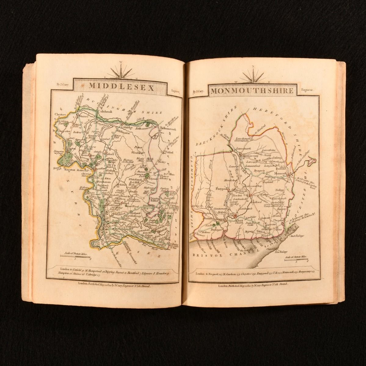 John Cary - Cary&Apos;S Traveller&Apos;S Companion, or a Delineation of the Turnpike Roads of England and Wales