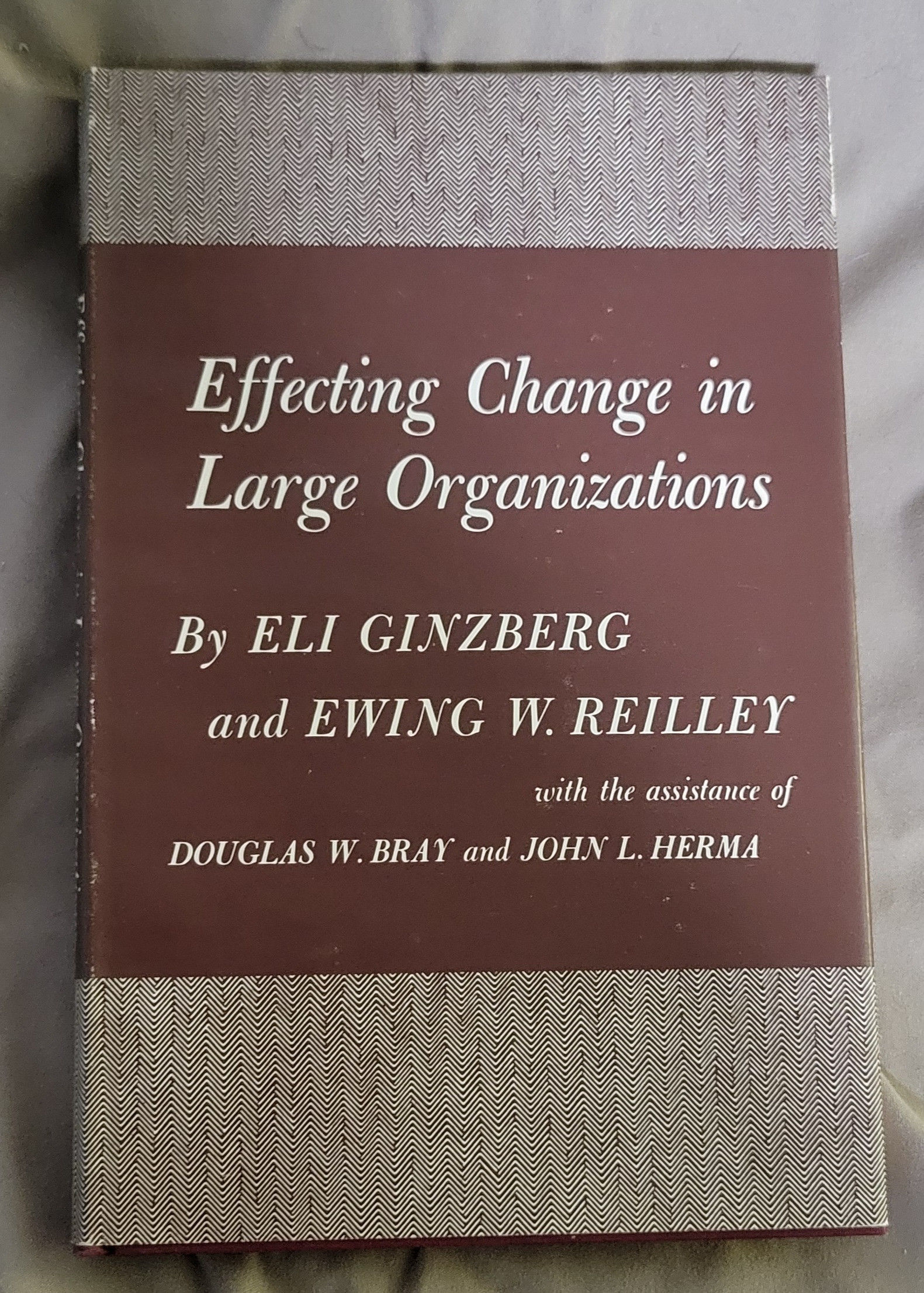 Image for Effecting Change in Large Organizations Effecting Change in Large Organizations